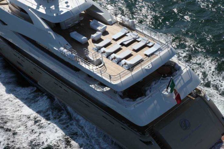 LIGHT HOLIC (ex Darlings Danama) | 2011 59.5m (195′ 3″) Luxury Steel Motor Yacht from Italian shipyard CRN