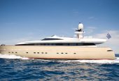 LOANA | 2006 115’ (34m) High Performance Flybridge Aluminium Motor Yacht from Italian shipyard Baglietto