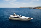 LOANA | 2006 115’ (34m) High Performance Flybridge Aluminium Motor Yacht from Italian shipyard Baglietto