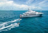 LOON | 2011 54.86m (180′) Tri-Deck Luxury Steel Motor Yacht from American shipyard Newcastle Marine