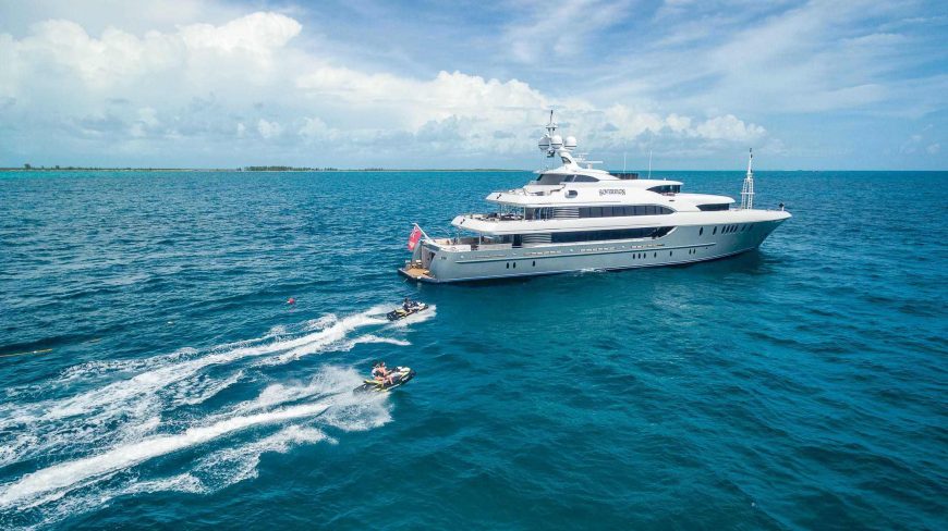 LOON | 2011 54.86m (180′) Tri-Deck Luxury Steel Motor Yacht from American shipyard Newcastle Marine