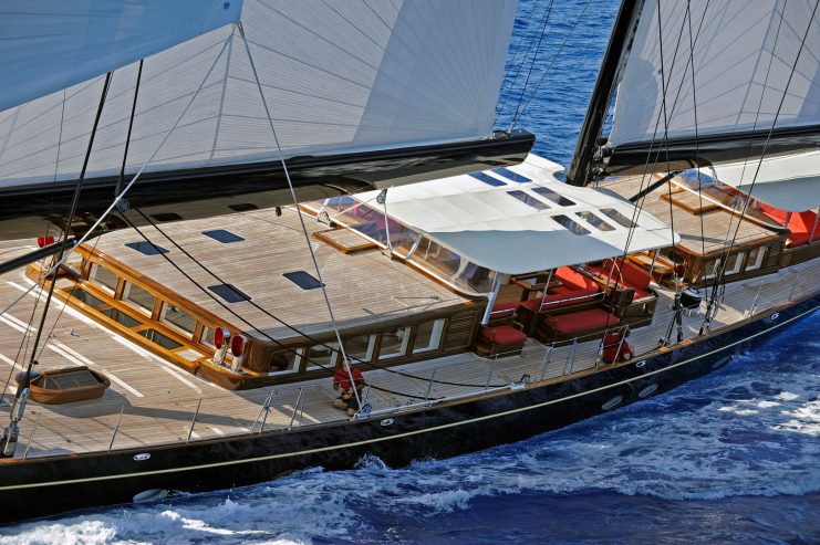 MARIE | 2010 54.60m / 179.2ft Classic Style Aluminium Ketch Sail Yacht from famous Dutch shipyard VITTERS