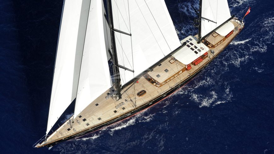 MARIE | 2010 54.60m / 179.2ft Classic Style Aluminium Ketch Sail Yacht from famous Dutch shipyard VITTERS