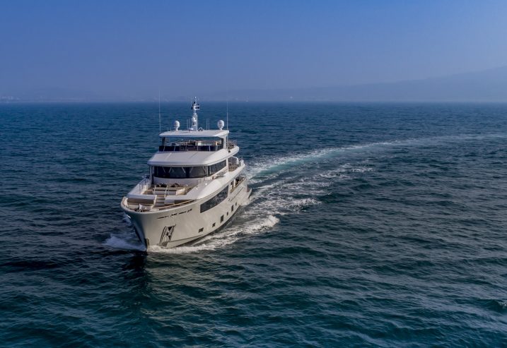 Mimi La Sardine | 2019 33.85m (111’1″) Luxury Explorer Steel Motor Yacht from legendary Italian shipyard CdM