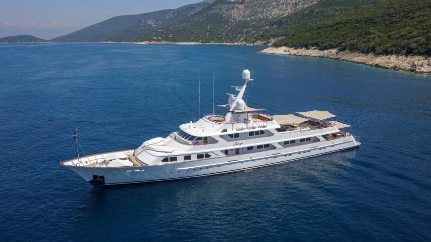 MIRAGE | 1979 53m (173ft) Classic Tri-Deck Steel Motor Yacht from renowned Dutch shipyard FEADSHIP