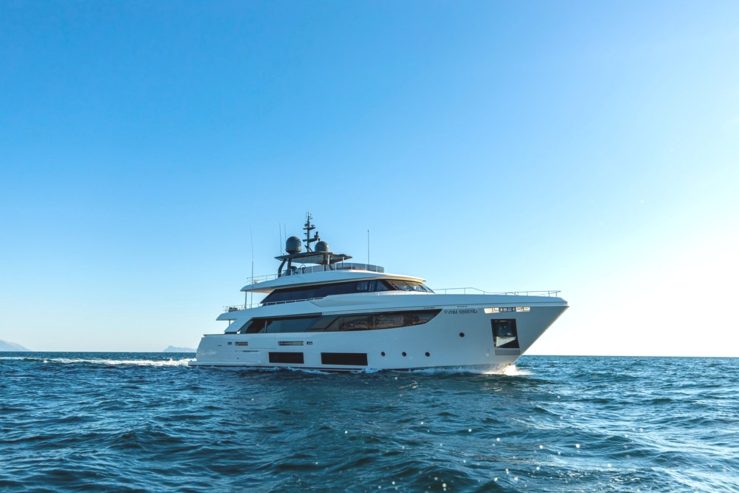 PENELOPE | 2020 33m (108’3″) Luxury Tri-Deck Motor Yacht from Italian shipyard Custom Line