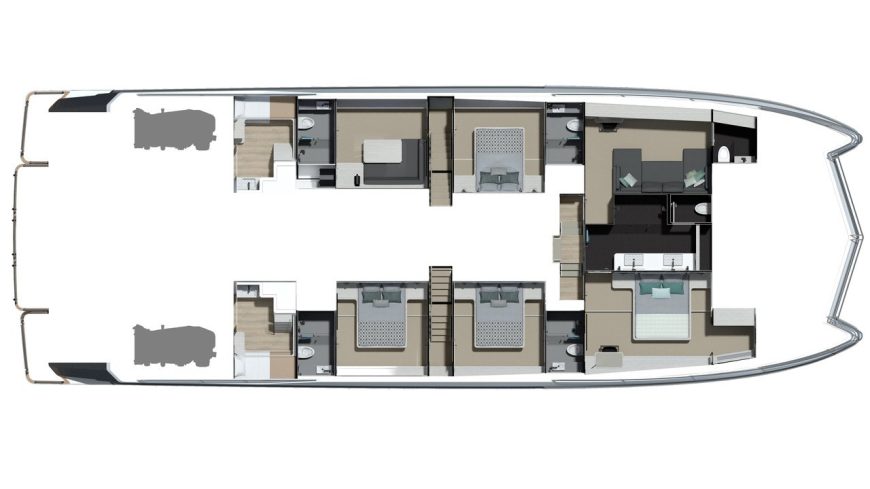 RUA MOANA | 2020 26.2m (85’11”) Performance Luxury Catamaran Motor Yacht from NZ shipyard Pachoud Yachts