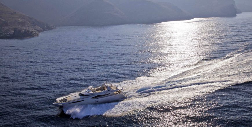 SANJANA | 2004 107’ (32.61m) Luxury Flybridge Motor Yacht from Turkish shipyard Leight Notika