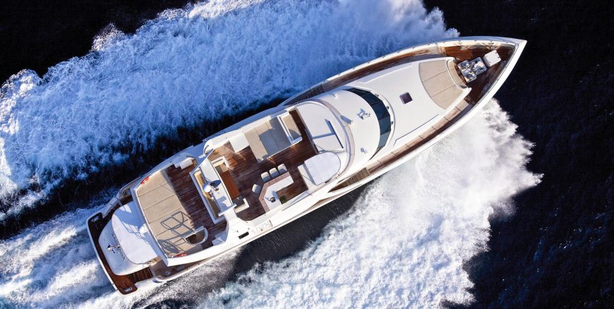 SANJANA | 2004 107’ (32.61m) Luxury Flybridge Motor Yacht from Turkish shipyard Leight Notika