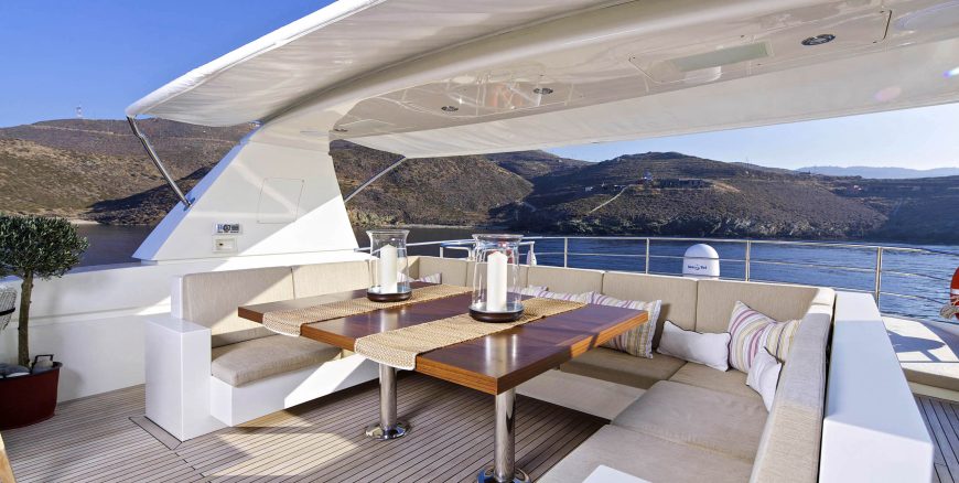 SANJANA | 2004 107’ (32.61m) Luxury Flybridge Motor Yacht from Turkish shipyard Leight Notika