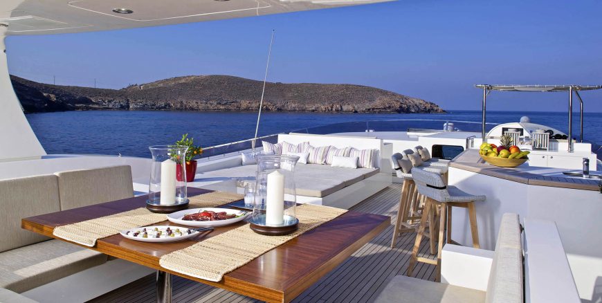 SANJANA | 2004 107’ (32.61m) Luxury Flybridge Motor Yacht from Turkish shipyard Leight Notika