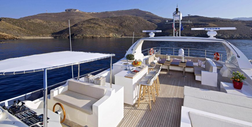 SANJANA | 2004 107’ (32.61m) Luxury Flybridge Motor Yacht from Turkish shipyard Leight Notika