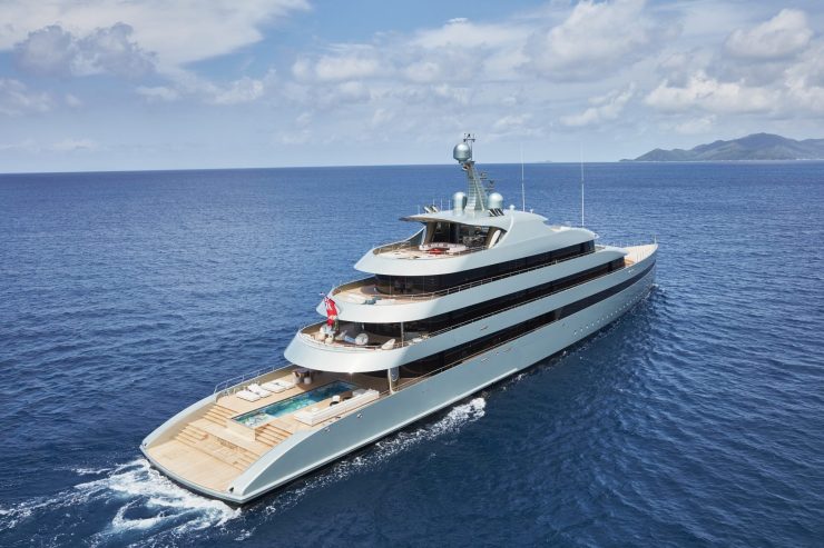 SAVANNAH | 2015 83.5m (273′ 11″) Quad-Deck Luxury Steel Motor Yacht from legendary Dutch shipyard FEADSHIP