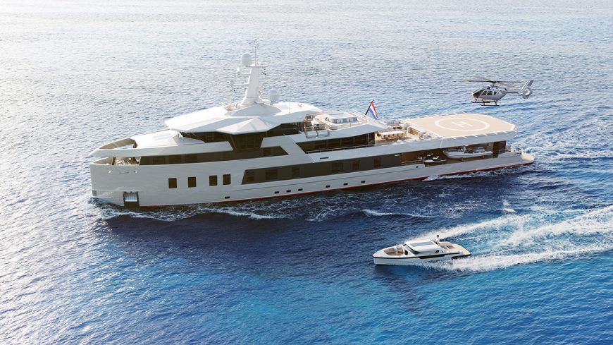 SeaXplorer 60 | 2024 60m (197ft) Ice Class Luxury Expedition Hybrid Steel Motor Yacht from Damen Yachting