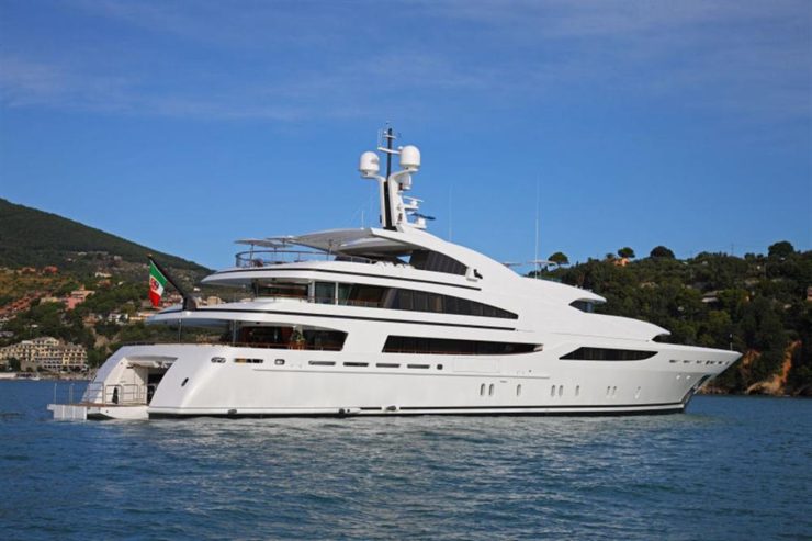 ST DAVID | 2008 60m (196′ 10″) Luxury Tri-Deck Steel Motor Yacht from renowned Italian shipyard BENETTI