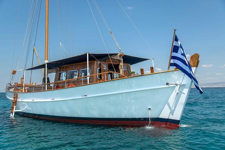 STAVROS | 1967 20.40m (66.9ft) Traditional Classic Greek Wooden Sail Yacht Meticulously Refitted For Luxury Cruising