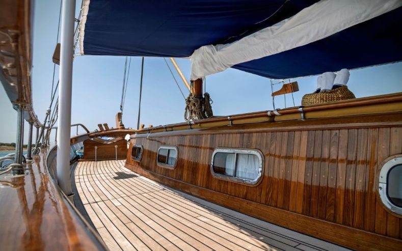 STAVROS | 1967 20.40m (66.9ft) Traditional Classic Greek Wooden Sail Yacht Meticulously Refitted For Luxury Cruising