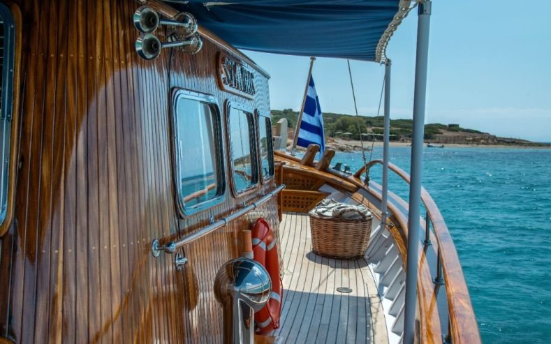 STAVROS | 1967 20.40m (66.9ft) Traditional Classic Greek Wooden Sail Yacht Meticulously Refitted For Luxury Cruising