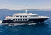 TIMBUKTU (EX. CLICIA) | 2009 41.8m (137′ 2″) Luxury Explorer Motor Yacht from Italian shipyard Baglietto