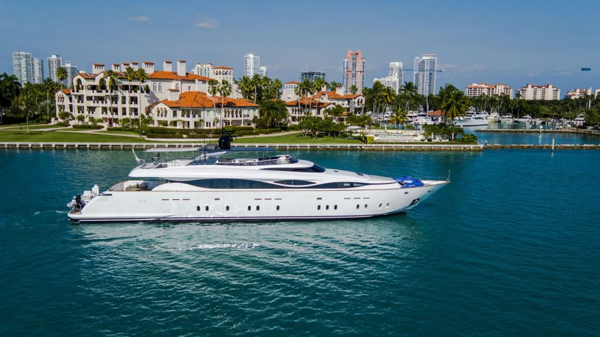 TROPICANA | 2004 105’ (32m) Luxury Flybridge Aluminium Motor Yacht built by Italian shipyard Admiral