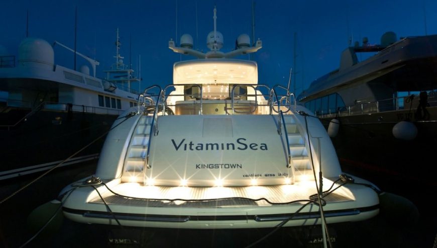 VITAMIN SEA | 2006 34.1m (111′ 11″) Fast Sport Motor Yacht from Italian shipyard LEOPARD