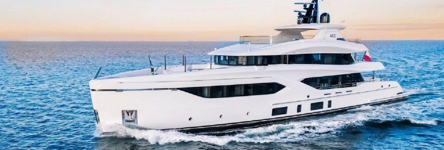 ACA | 2023 44.27m (145’3″) Modern Tri-Deck Luxury Steel Motor Yacht from Polish shipyard CONRAD