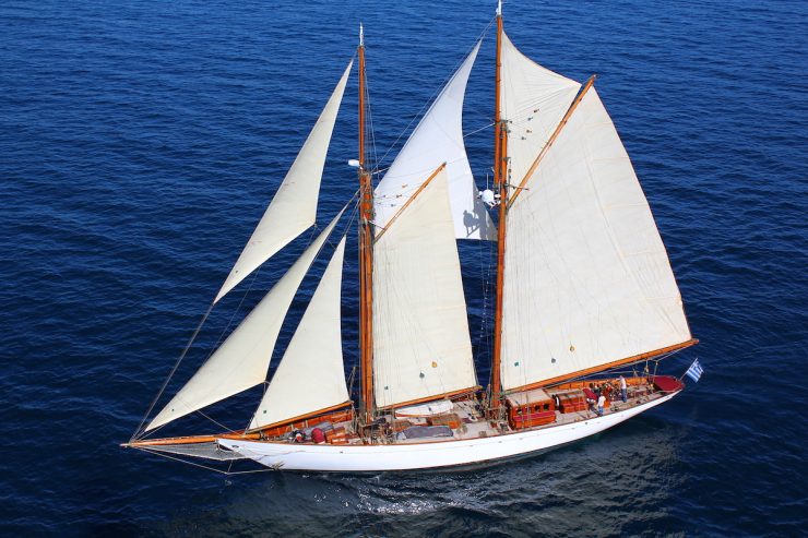 AELO | 1921 38,1m (125 ft) Classic Sail Yacht from German ship builder Max Oertz