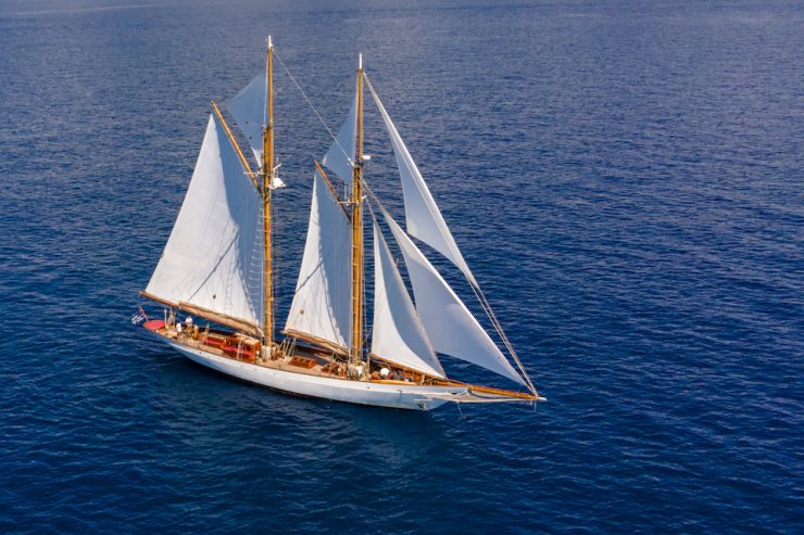 AELO | 1921 38,1m (125 ft) Classic Sail Yacht from German ship builder Max Oertz