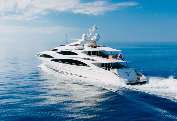 AFRICA I | 2010 47m (154’2″) Luxury Tri-Deck Performance Aluminium Motor Yacht from Italian shipyard BENETTI