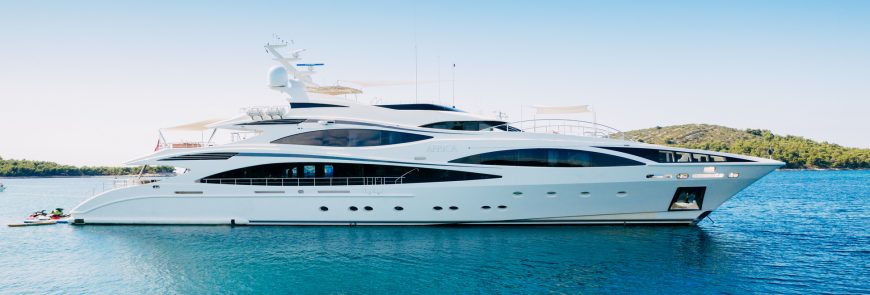 AFRICA I | 2010 47m (154’2″) Luxury Tri-Deck Performance Aluminium Motor Yacht from Italian shipyard BENETTI