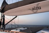 AIZU | 1990 30.16m (98’9″ ) Cruising Aluminium Sail Yacht from French shipyard Tréhard Marine