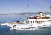 ALICIA | 1930 51m (167’3″) Classic Flybridge Luxury Steel Motor Yacht from American shipyard Defoe Shipbuilding