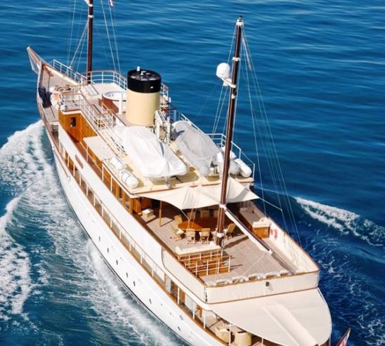 ALICIA | 1930 51m (167’3″) Classic Flybridge Luxury Steel Motor Yacht from American shipyard Defoe Shipbuilding