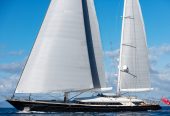 ASAHI | 2009 56m (183’9″) Luxury Flybridge Aluminium Ketch Sail Yacht from Italian shipyard PERINI NAVI