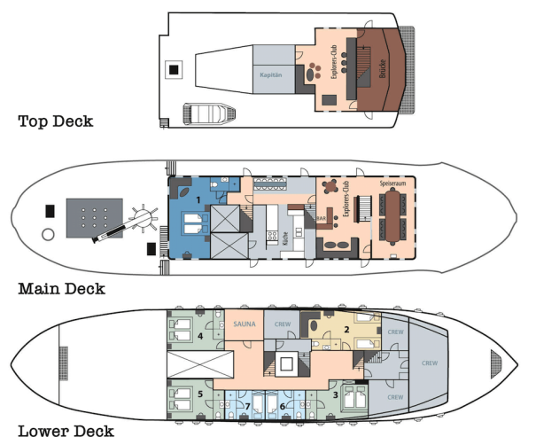 BALTO | 1975 39.5m (129’5″ ) Luxury Explorer Steel Motor Yacht from Finish shipyard RAUMA