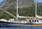 CANER IV | 2008 36m (118′) Traditional Style Wood Gulet Sail Yacht from Turkish shipyard Bodrum