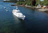 CHANTAL | 1965 36.75m (120’5″ ) Classic Luxury Steel Motor Yacht from South African shipyard Global Engineering