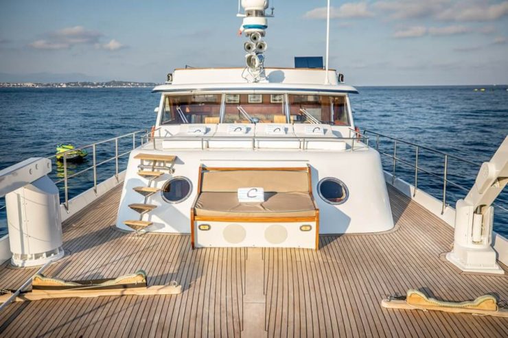 CHANTELLA | 1966 30m (98’4″) Classic Luxury Motor Yacht from French shipyard Chantier Naval d’Antibes