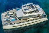 CHRISTAL MIO | 2020 20.42m (67′) Luxury Flybridge Catamaran Motor Yacht from French shipyard Fountaine Pajot