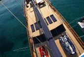 CLEAR EYES | 2010 44.7m (146’8″) Classic Style Gulet Steel Sail Yacht from Turkish shipyard Pax Navi