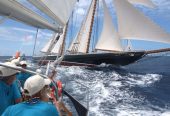 COLUMBIA | 2014 43.03m (141’1″ ) Modern Luxury Steel Schooner Sail Yacht from American shipyard Eastern Shipbuilding