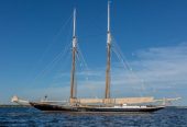 COLUMBIA | 2014 43.03m (141’1″ ) Modern Luxury Steel Schooner Sail Yacht from American shipyard Eastern Shipbuilding