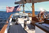 COLUMBIA | 2014 43.03m (141’1″ ) Modern Luxury Steel Schooner Sail Yacht from American shipyard Eastern Shipbuilding