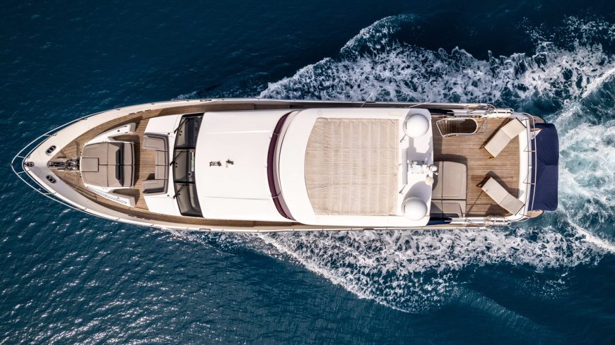 Cape Cod | 2018 26m (85’4″) Luxury Motor Yacht built by British shipyard Princess Yachts