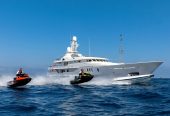 DEJA TOO | 2003 52m (170’7″) Luxury Tri-Deck Steel Motor Yacht from Dutch shipyard AMELS