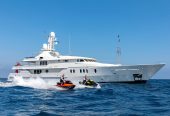 DEJA TOO | 2003 52m (170’7″) Luxury Tri-Deck Steel Motor Yacht from Dutch shipyard AMELS