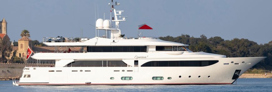 EMOTION 2 | 2007 42.6m (139’9″) Tri-Deck Luxury Motor Yacht from Italian shipyard CRN