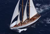 EROS | 1938 31.39m (102’9″ ) Classic Sloop Sail Yacht from British shipyard Brooke Marine