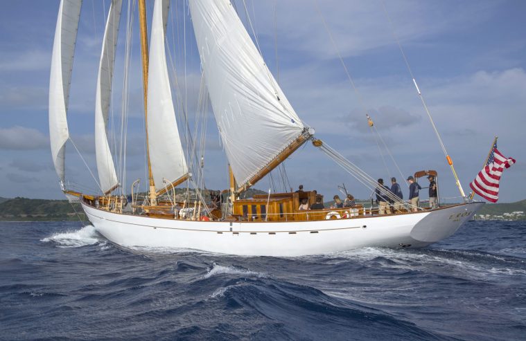 EROS | 1938 31.39m (102’9″ ) Classic Sloop Sail Yacht from British shipyard Brooke Marine