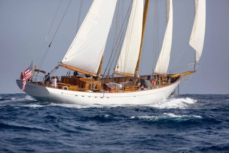 EROS | 1938 31.39m (102’9″ ) Classic Sloop Sail Yacht from British shipyard Brooke Marine